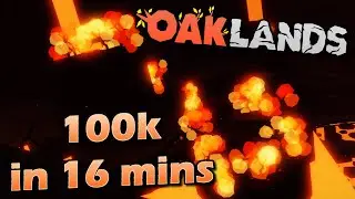 Making 100k in 16 minutes on Roblox Oaklands!