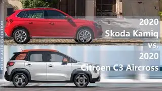 2020 Skoda Kamiq vs 2020 Citroen C3 Aircross (technical comparison)