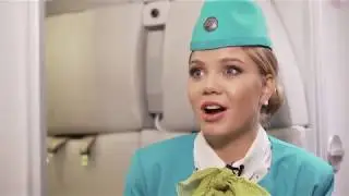 Alla Mikheeva becomes an S7 Airlines flight attendant