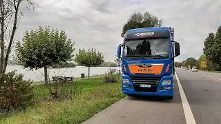Фура и водитель - лицо транспортной компании. Имидж. Дальнобой по Европе.