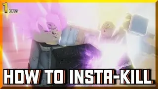 HOW TO INSTA-KILL GOKU BLACK! - DBZ (Demo) [ROBLOX]
