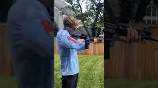 Shooting the most realistic airsoft rifle! #airsoft #airsoftunboxing