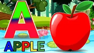 a for apple, phonics song a for apple b for ball, k se kabutar, alphabet,अ से अनार,658