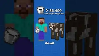 Se as Vacas Fossem igual ao Minecraft