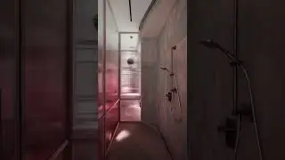 🛁Скляна ванна кімната. Як тобі? SKLO #shorts