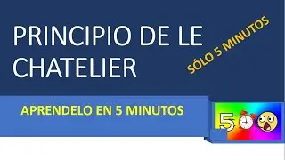 Principio de Le Chatelier