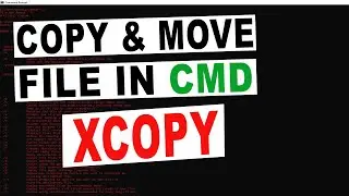How to Copy and Move File in CMD
