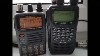 Alinco DJ-X11 & Yaesu VR-500 (AIR band)