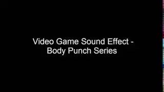 Sound Effect - Body Punch