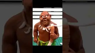 Мауви из сахарной мастики / Mauvi made of sugar mastic