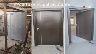 puerta moderna minimalista