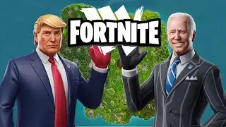 US Presidents Play Fortnite - Can Trump and Biden Win a Fortnite Victory Royale Together?