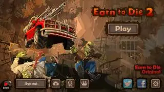 Earn to Die 2 - 6th Car (Rally Car) Fully Upgraded though The Whole Track