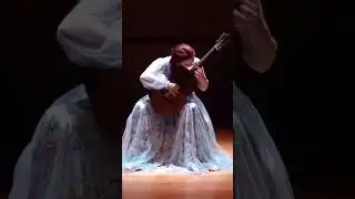 The hardest piece for classical guitar Toccata by J.Rodrigo plays Vera Danilina
