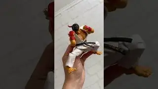 Having some fun with Jada Toys Street Fighter Ryu #foryou #streetfighter #marvelvscapcom #ryu #fyp