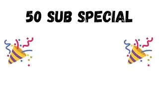 50 SUBS SPECIAL [GIVEAWAY]
