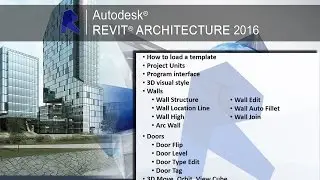 Intro, Walls& Doors - Revit "Arabic Tutorial for beginners" Lecture 1,, شرح  ريفيت  معماري للمبتدئين