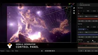 Nebula Generator Control Panel