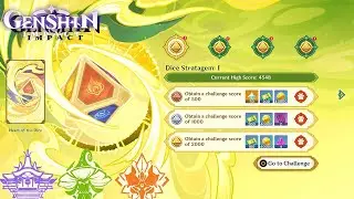 Dice Stratagem: I - IV | Heart of the Dice | Genshin Impact