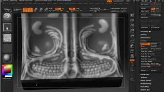 Maya to ZBrush to UDK - Part 17 - Using Masking creatively.