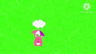 rain animation green screen