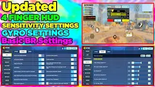 MY UPDATED SENSTIVITY & ALL SETTINGS | BEST SENSITIVITY FOR COD MOBILE | GYRO SENSITIVITY COD MOBILE
