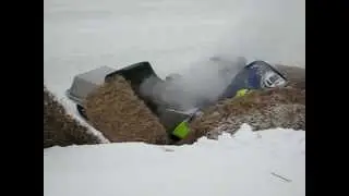 Ice Oval Crash