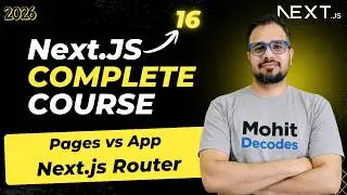 NextJS Tutorial #42 - Pages Router vs App Router in Next.js