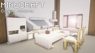Minecraft | Como Construir uma Cozinha Moderna | Funcional