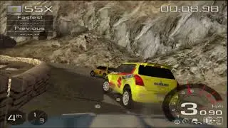 WRC: Rally Evolved (PS2): Rallycross. Super 1600 class.