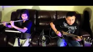 Human - christina perri (flute and guitar cover by Noemi & Ruben Rodriguez)