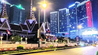 Phnom Penh at night 2019