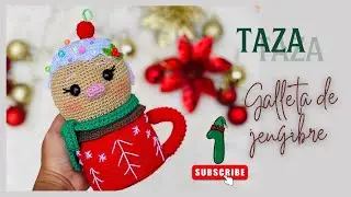 GINGERBREAD COOKIE MUG | Part 1/3 🎄☕ Christmas Amigurumis