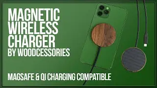 Woodcessories Magnetic Wireless Charger Magsafe | Unboxing Sunday