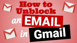 How to unblock an email in Gmail incase you didn't mean to!!