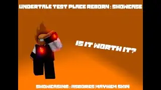 IS THIS SKIN REALLY WORTH IT? (Star glitcher skin showcase) - Undertale test place reborn