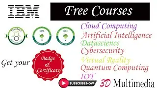 IBM Free Certification Courses | Data Science| Cyber Security | Free ibm Courses With Certificate