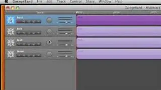 MultiTrack recording with Garageband 09 Tutorial