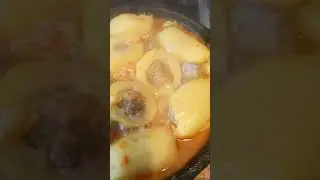 Фаршированный  картофель 🥔 🥔.