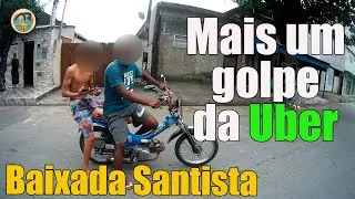 SAI DE SÃO PAULO PARA TRABALHAR EM SANTOS E TENTARAM O GOLPE DA UBER EATS