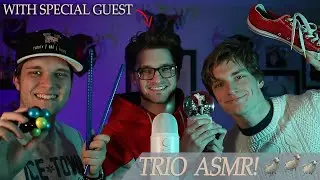Three Brothers do ASMR - (Trio Sounds + 4 Sheep)