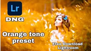 Lightroom Orange tone (DNG) Mobile || Orange Lightroom DNG || RHR EDITZ ||