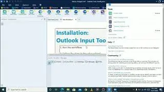 Tutorial 3 -  Configure Outlook Input Tool in Alteryx