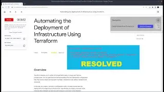 Automating the Deployment of Infrastructure Using Terraform