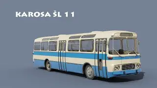 3D MODEL FROM A PHOTO | KAROSA ŠL 11 |  Blender | 1️⃣