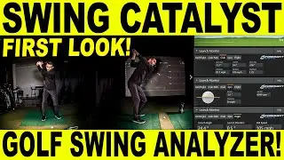 Swing Catalyst Golf Analyzer REVIEW & How To Use Cameras & Software