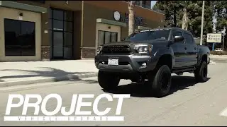 Project Vehicle Upgrade: 2012 Toyota Tacoma 6 inch lift on 33” tires.