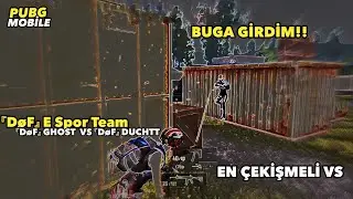 『DøF』 E-Spor Team 1Vs1 En Çekişmeli Vs!! Buga Girdim!!