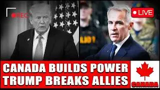3 MIN AGO: Trump Crushes Canada Steel -Carney Strikes Back Militarily : Trump Erupts