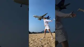 Не успели на самолет на Пхукете. Пляж с самолетами. 